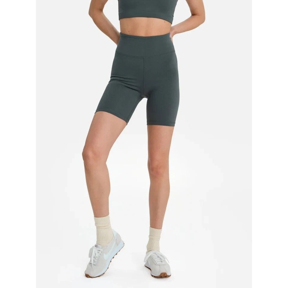 MATE the Label Olive Green High-Rise Bike Shorts